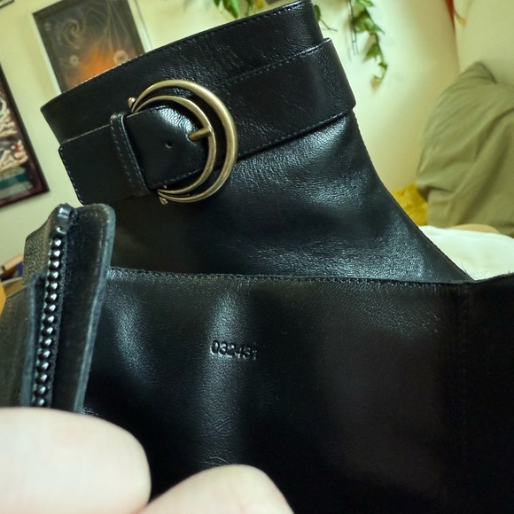 Chloe Women's Alize Buckled Ankle Boots - Black - 38.5 - NWT - Picture 9 of 17